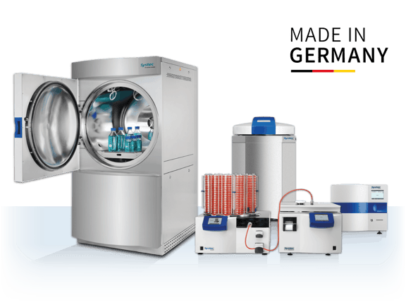 Autoclaves Fabricados en Alemania por el fabricante Systec