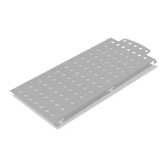 Placa base para insertar objetos de esterilización en autoclaves Systec