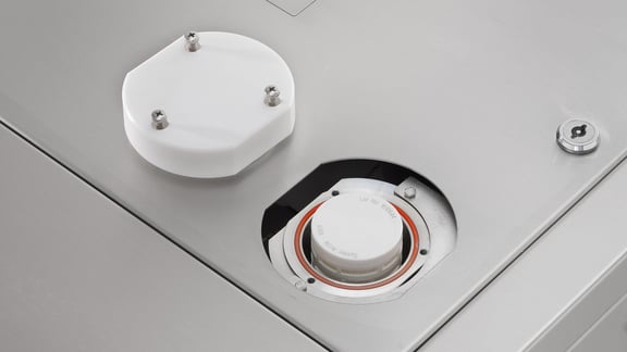 Filtración controlada del aire de salida en el autoclave para la esterilización de sustancias peligrosas