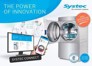 Paquete de software Systec Connect para autoclaves de la serie Systec HX