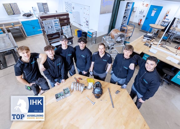 Formación en Systec - IHK top training company