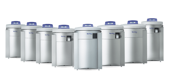 Todos los modelos de la serie Systec VE autoclaves verticales de suelo para la esterilización en laboratorio